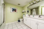 Guest bath with double sinks